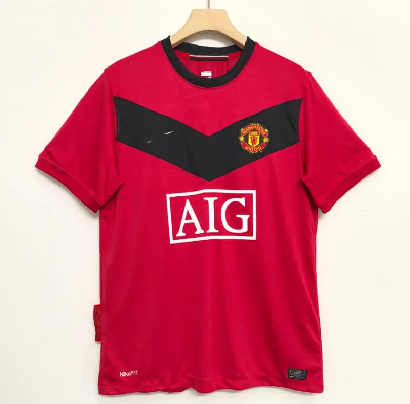 Nike Manchester United Home Jersey AIG Sponsor