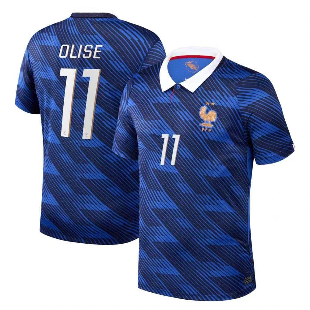Adidas Argentina Away Jersey Baroque Print — 2026法国主场11号奥利赛