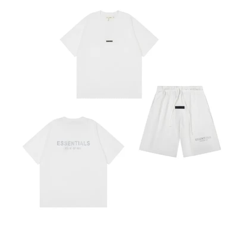 Fear of God Essentials T-Shirt & Shorts Set Essentials Logo