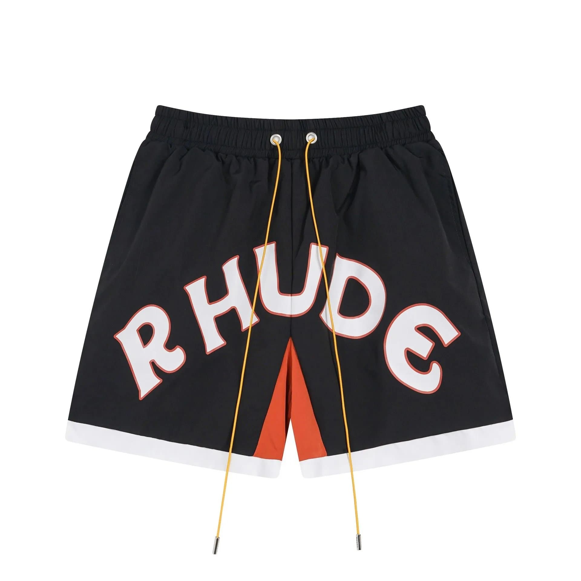 Rhude Knit Shorts Script Logo — 18