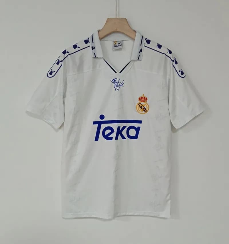 Real Madrid Home Jersey 1997-98 Teka Sponsor
