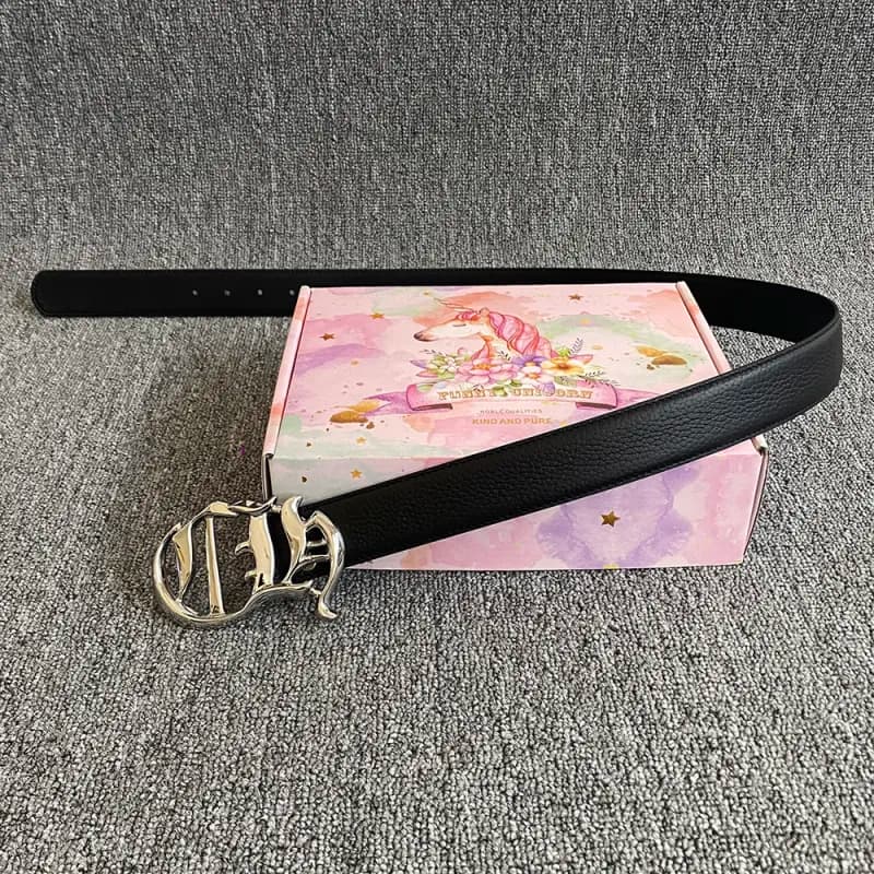 Chrome Hearts Belt Silver Logo Buckle