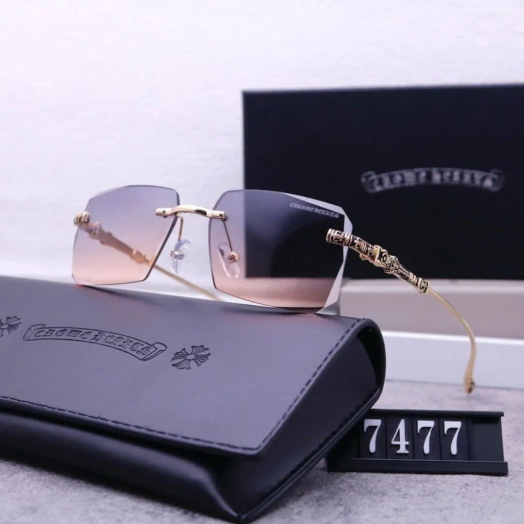 Chrome Hearts Optical Glasses Cross Logo — c12