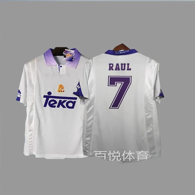 Adidas AC Milan 2007 Champions League Final Jersey Ronaldo 99 — 9798皇M主场  印7号劳尔