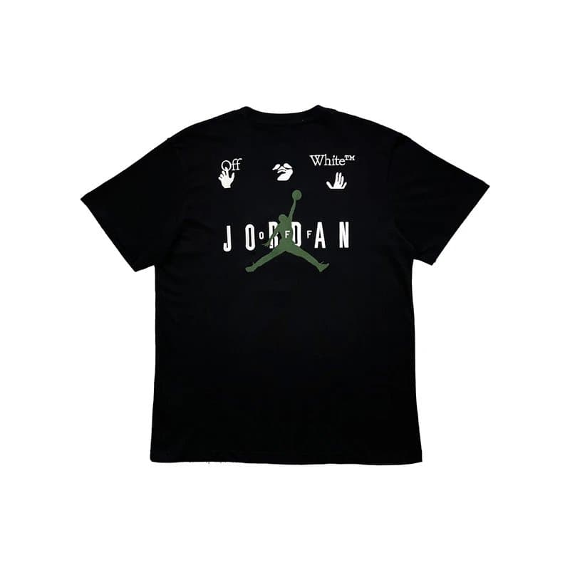 Off-White Arrow Graphic Tee Brushstroke — 联名黑色