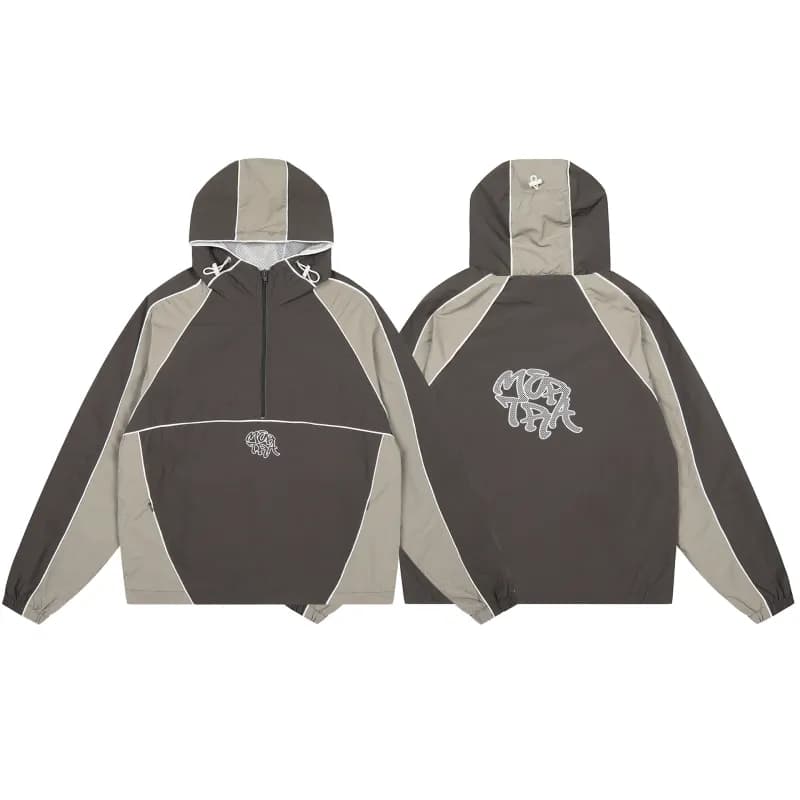 Gallery Dept. Half-Zip Hooded Jacket Two-Tone