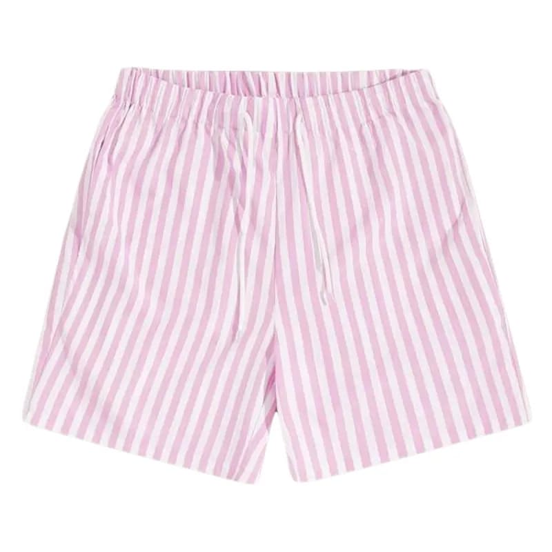 Polo Ralph Lauren Striped Shorts Pink and White Vertical Stripe