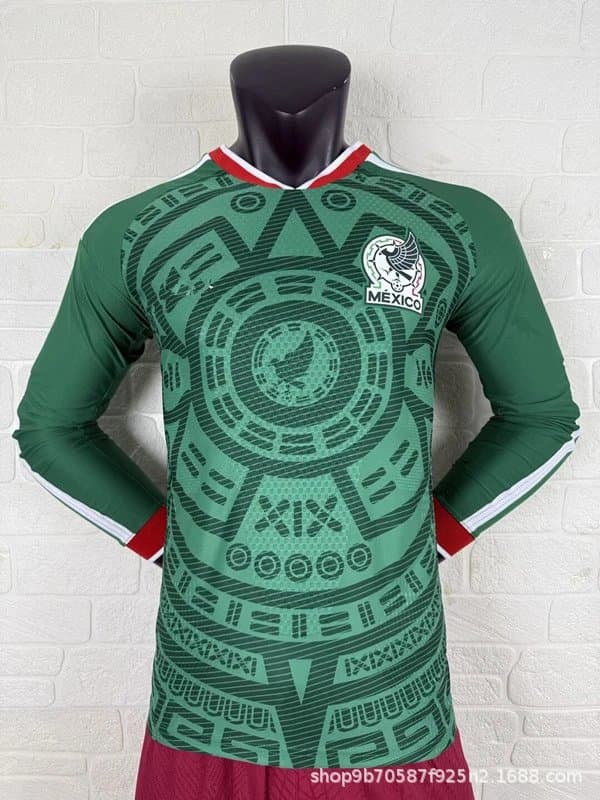Adidas UAE FA Jersey Home Kit — 墨西哥主长袖（球员版）