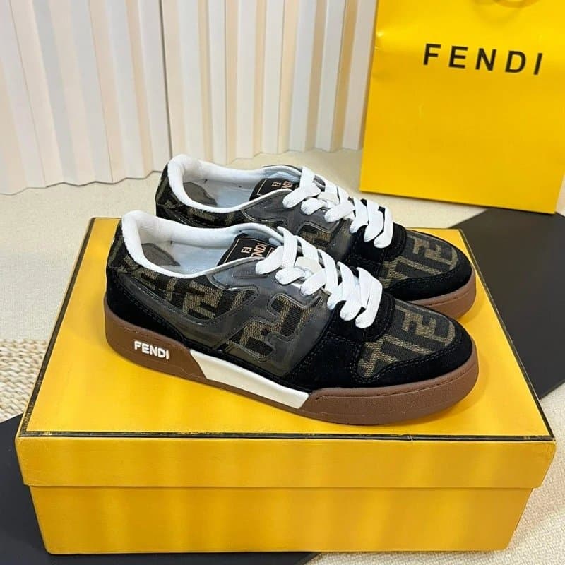 Fendi Sneaker Cow Print Embellished — 4