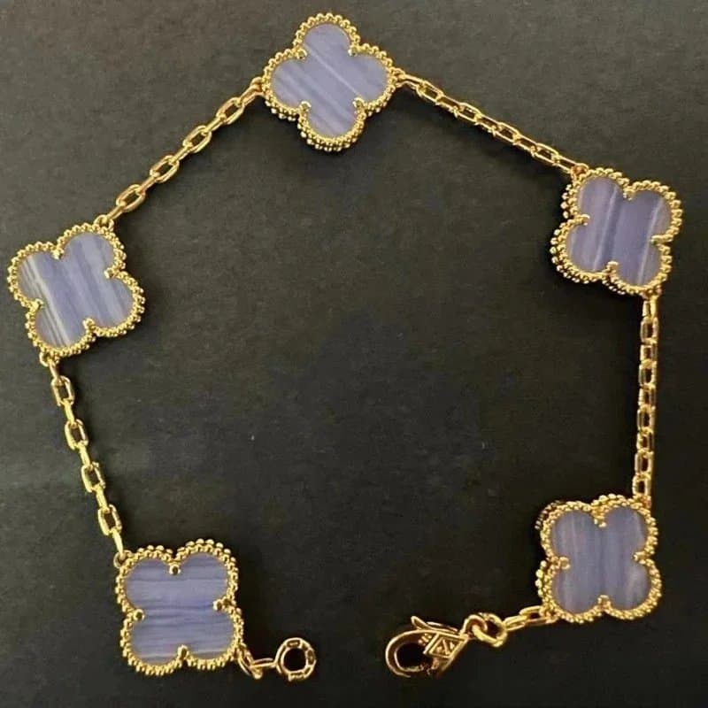 Van Cleef & Arpels Alhambra Bracelet Five Motifs — 8