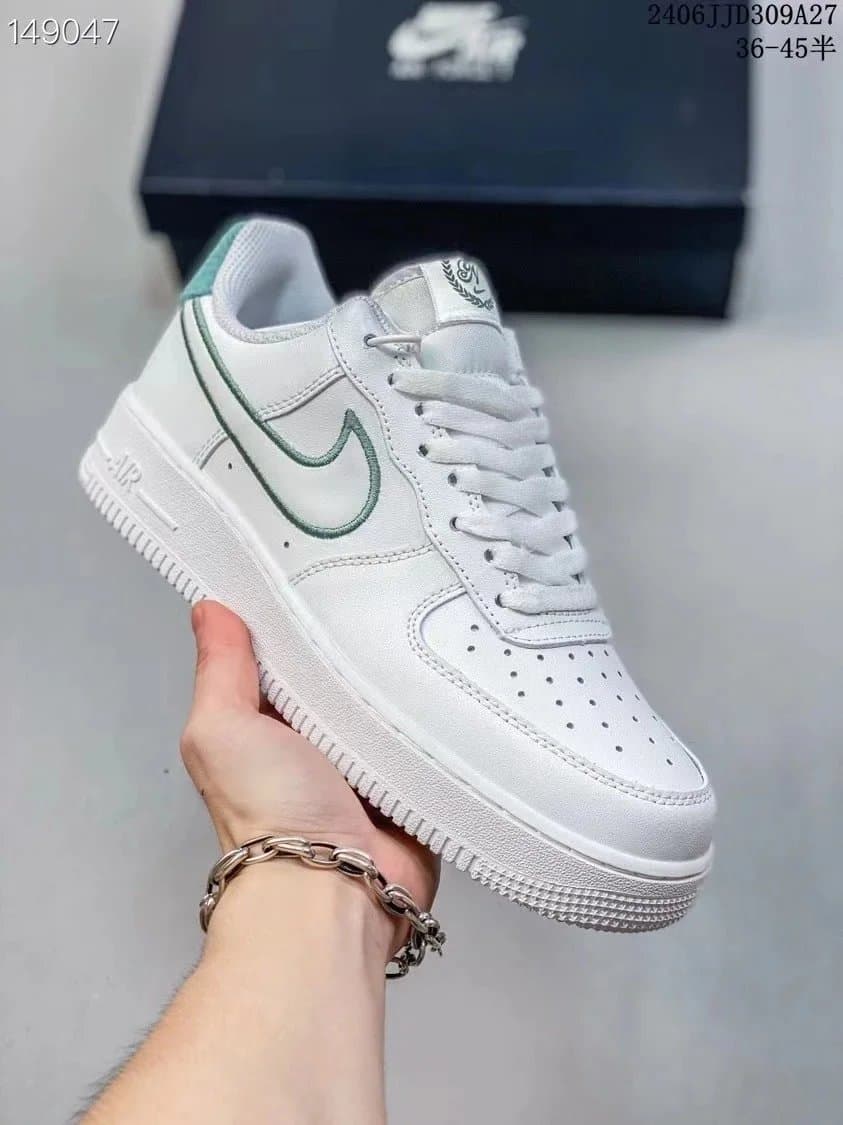 Nike Air Force 1 Low Light Bone Volt — 1