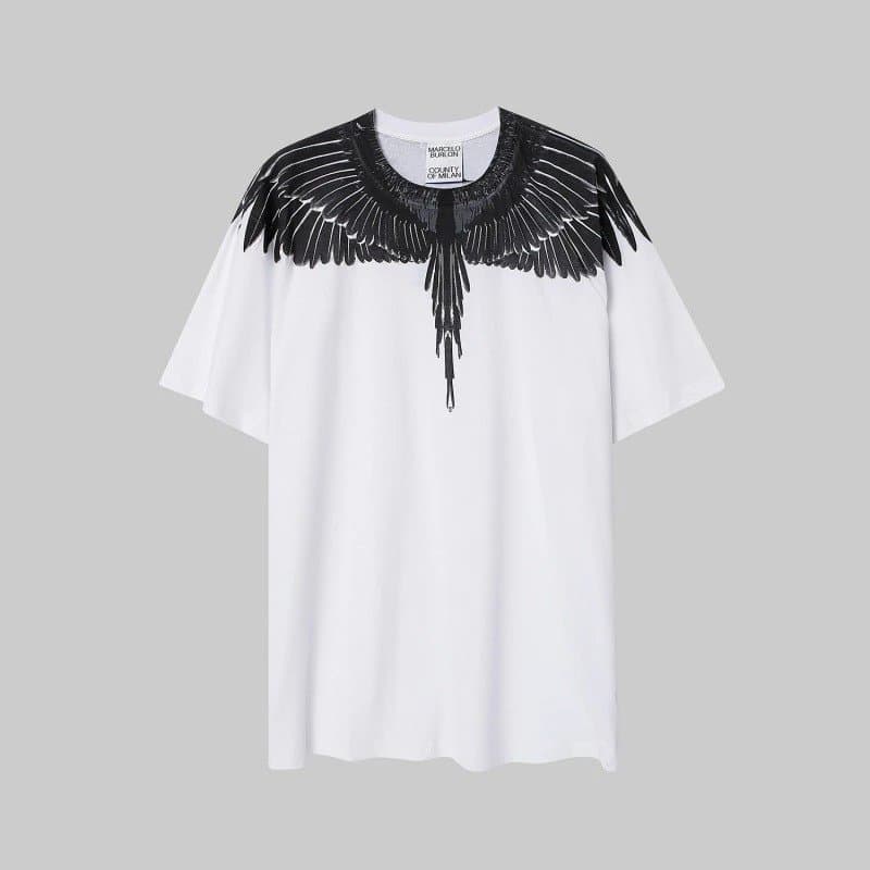 Balenciaga Wings T-Shirt Black Wings Print