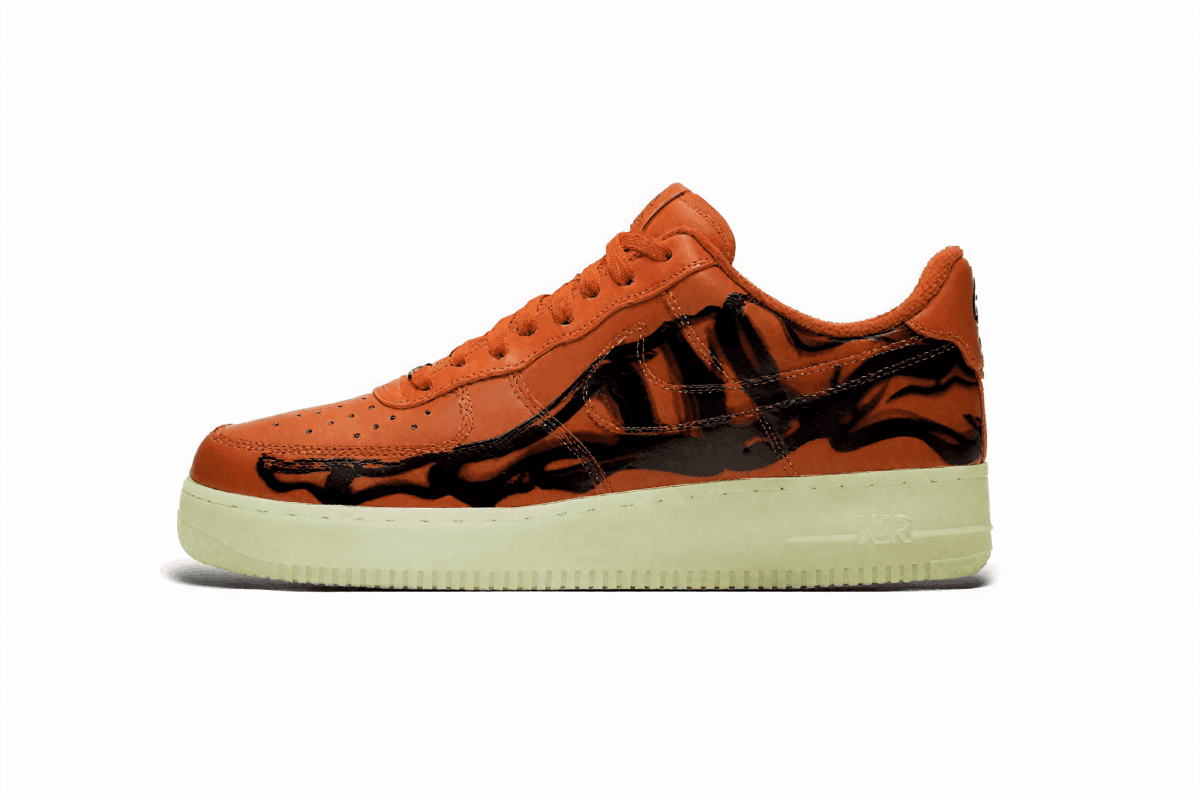 Nike × Travis Scott Air Force 1 Low Cactus Jack — 36-47.5(请留言备注尺码下单☟☟☟） · OrangeSkeleton