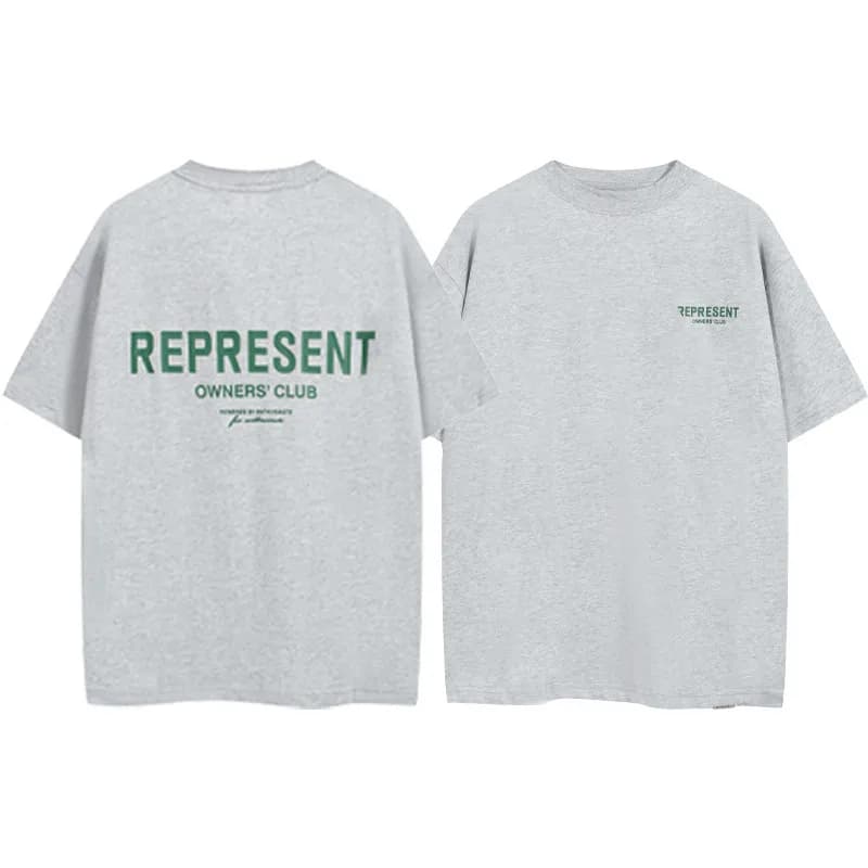 Represent Owners' Club Tee Heather Grey