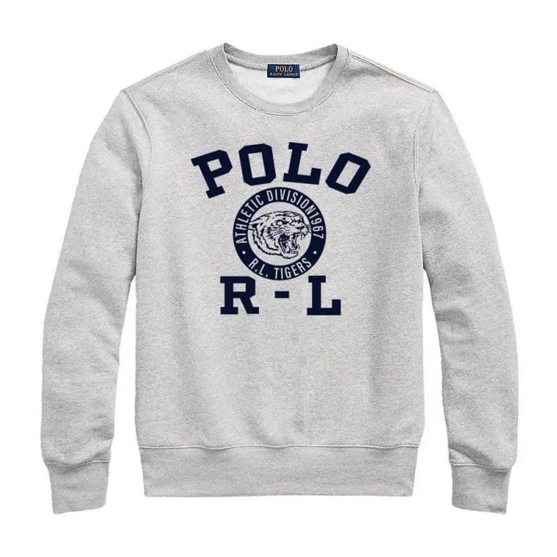Polo Ralph Lauren Polo Bear Crewneck Sweatshirt Heather Grey — L019灰