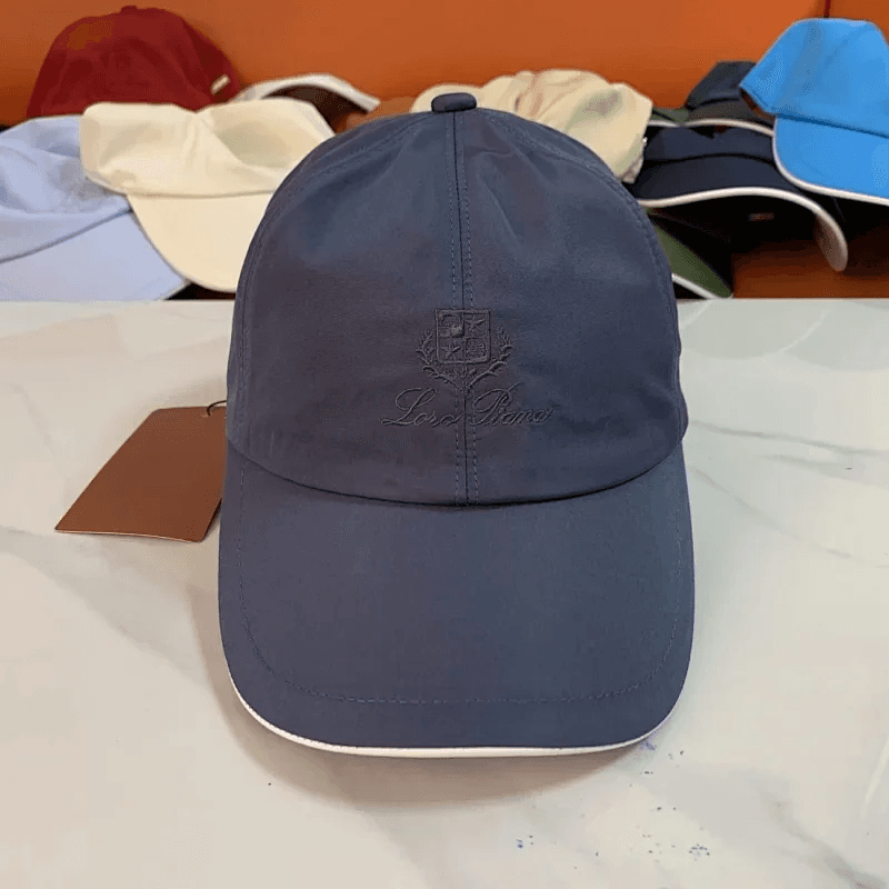 Loro Piana Cap Embroidered Logo