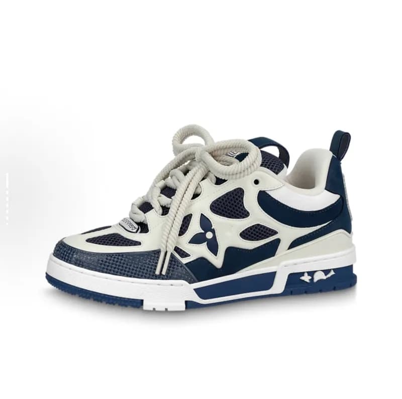 Louis Vuitton LV Trainer Navy and White