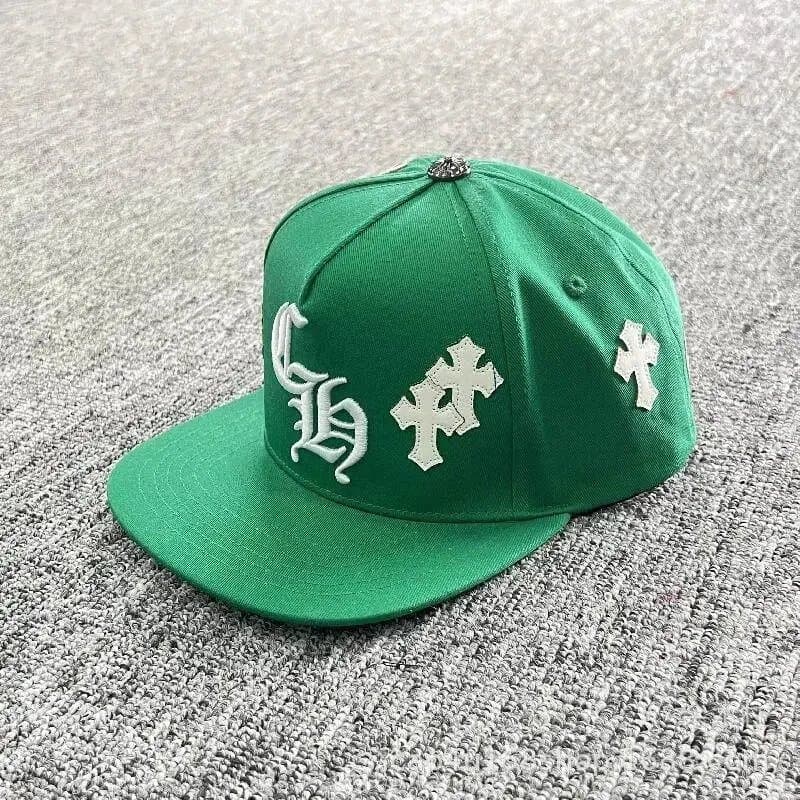 Chrome Hearts Snapback Cap Cross Logo Embroidery