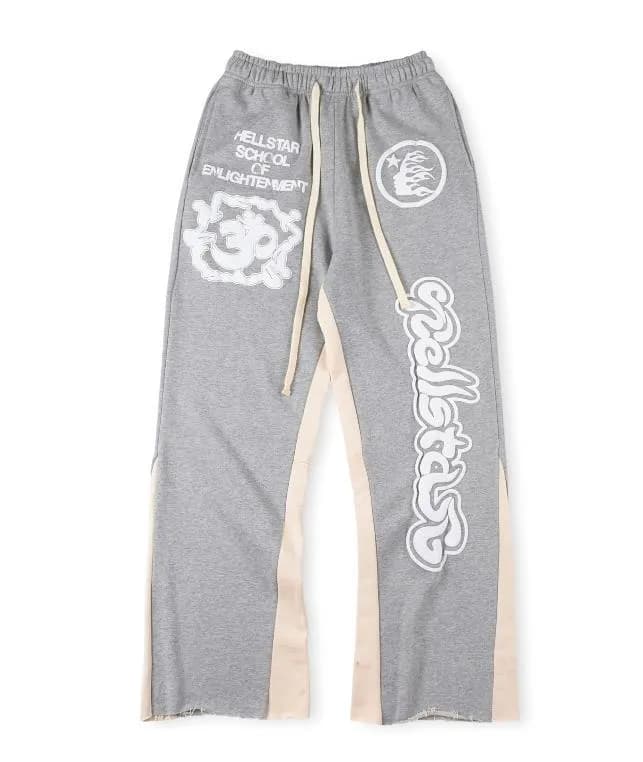 Hellstar Flame Sweatpants Flame Print — 15