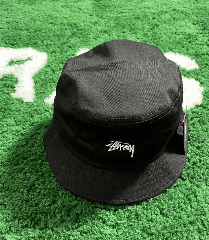 Stüssy Bucket Hat Logo Embroidered