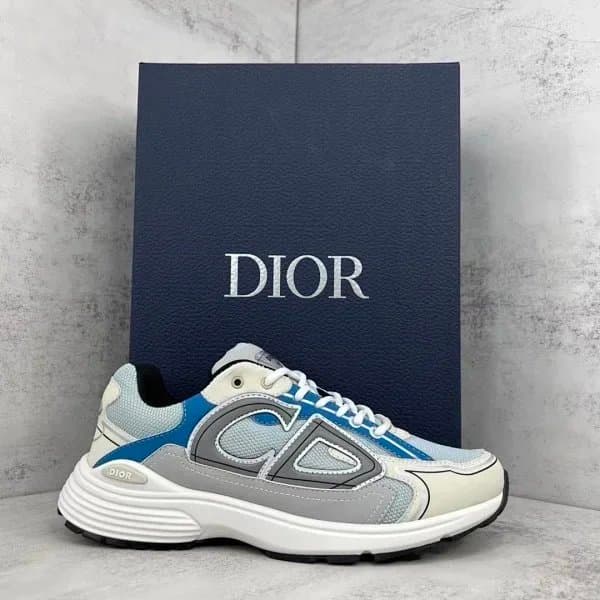 Dior B22 High-Top Monogram Mesh — 34
