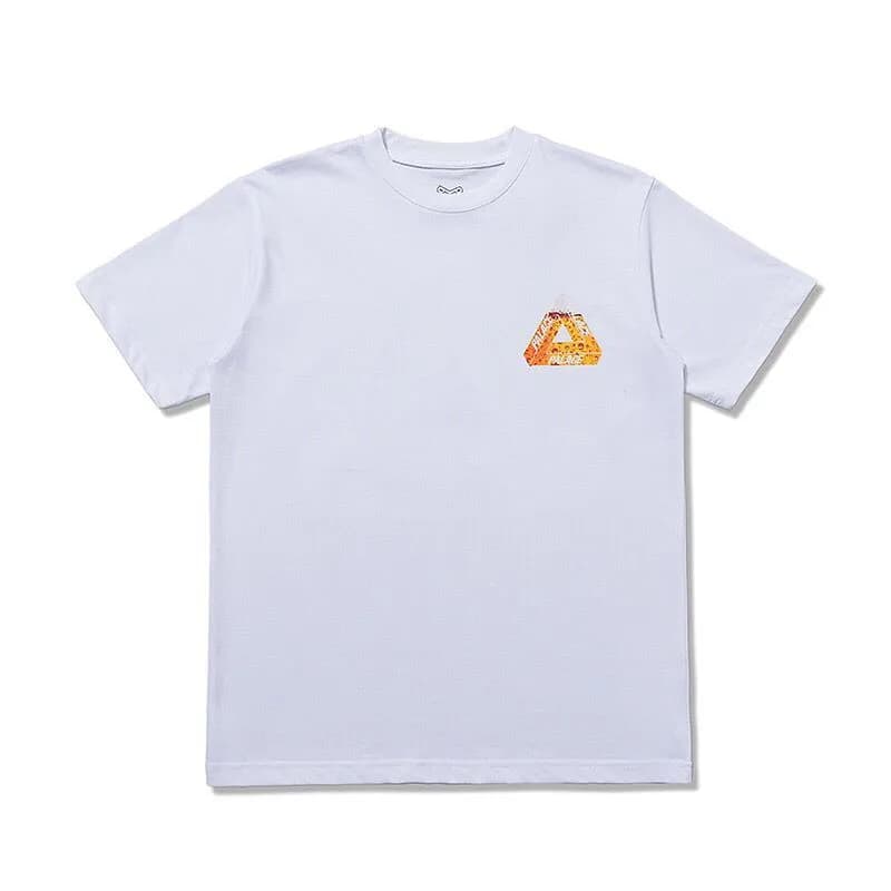 Palace Triangle Tee Orange Tri-Ferg Print