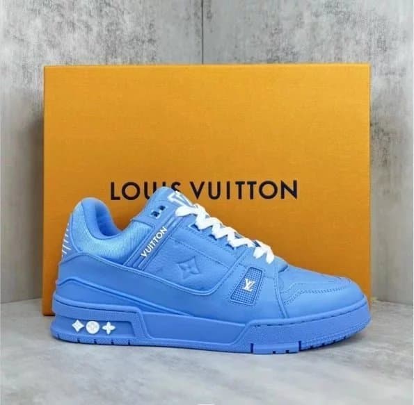 Louis Vuitton LV Trainer Monogram Embossed — 38