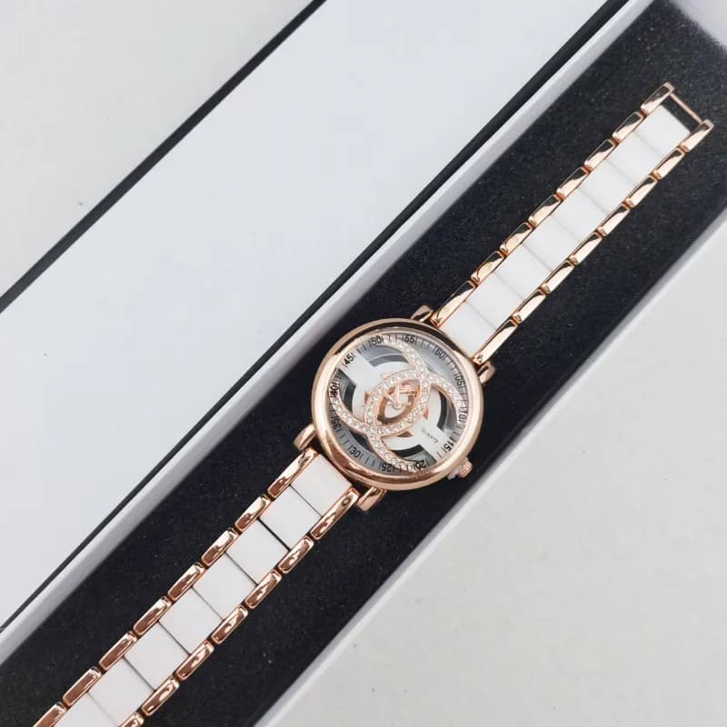 Chanel 19 Ceramic & Rose Gold