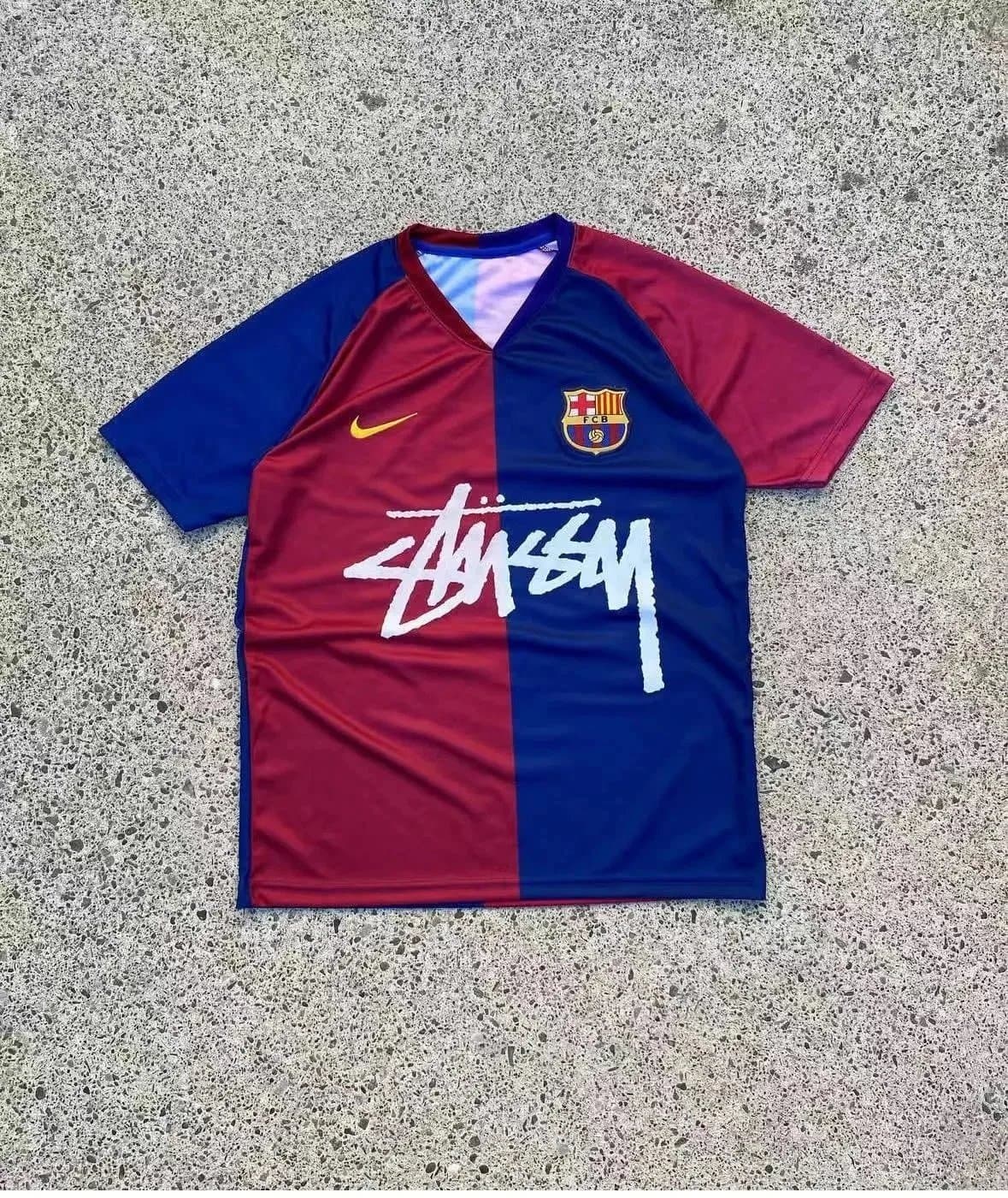 Nike FC Barcelona Jersey Stüssy Collaboration