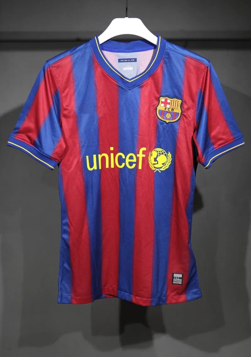 FC Barcelona Home Jersey UNICEF Sponsor