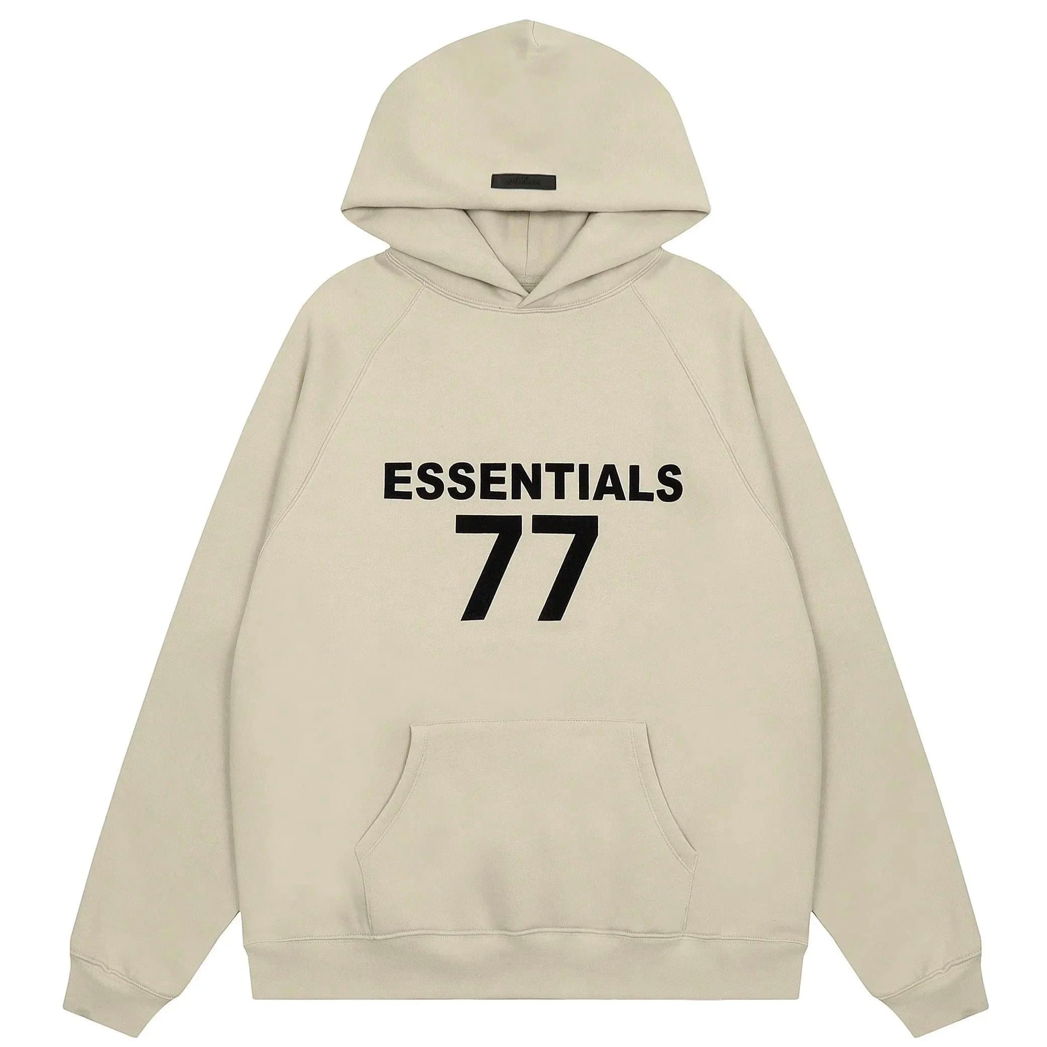 Fear of God Essentials Hooded Sweatshirt Essentials Logo — 77杏