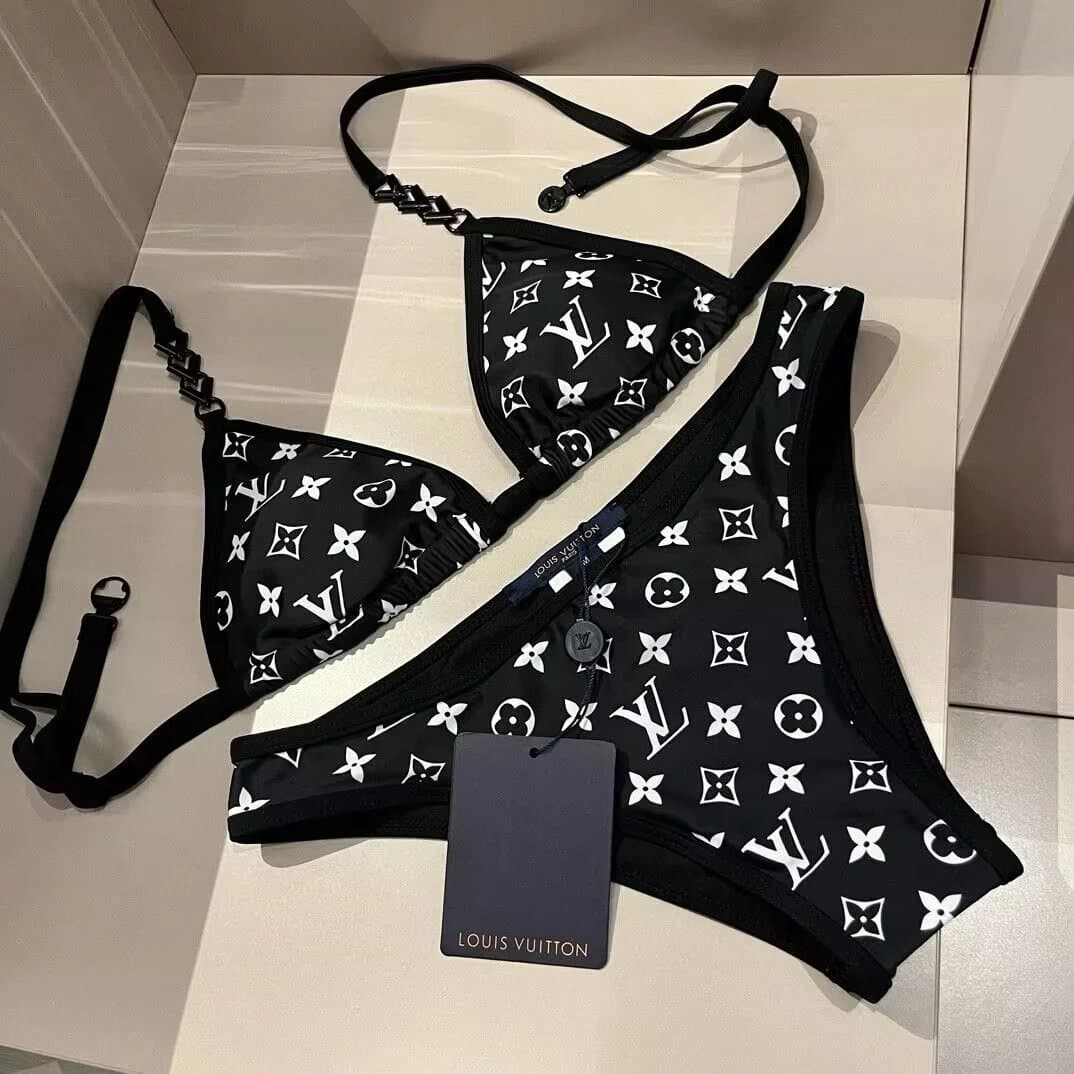 Louis Vuitton Monogram Bikini Set Classic Monogram