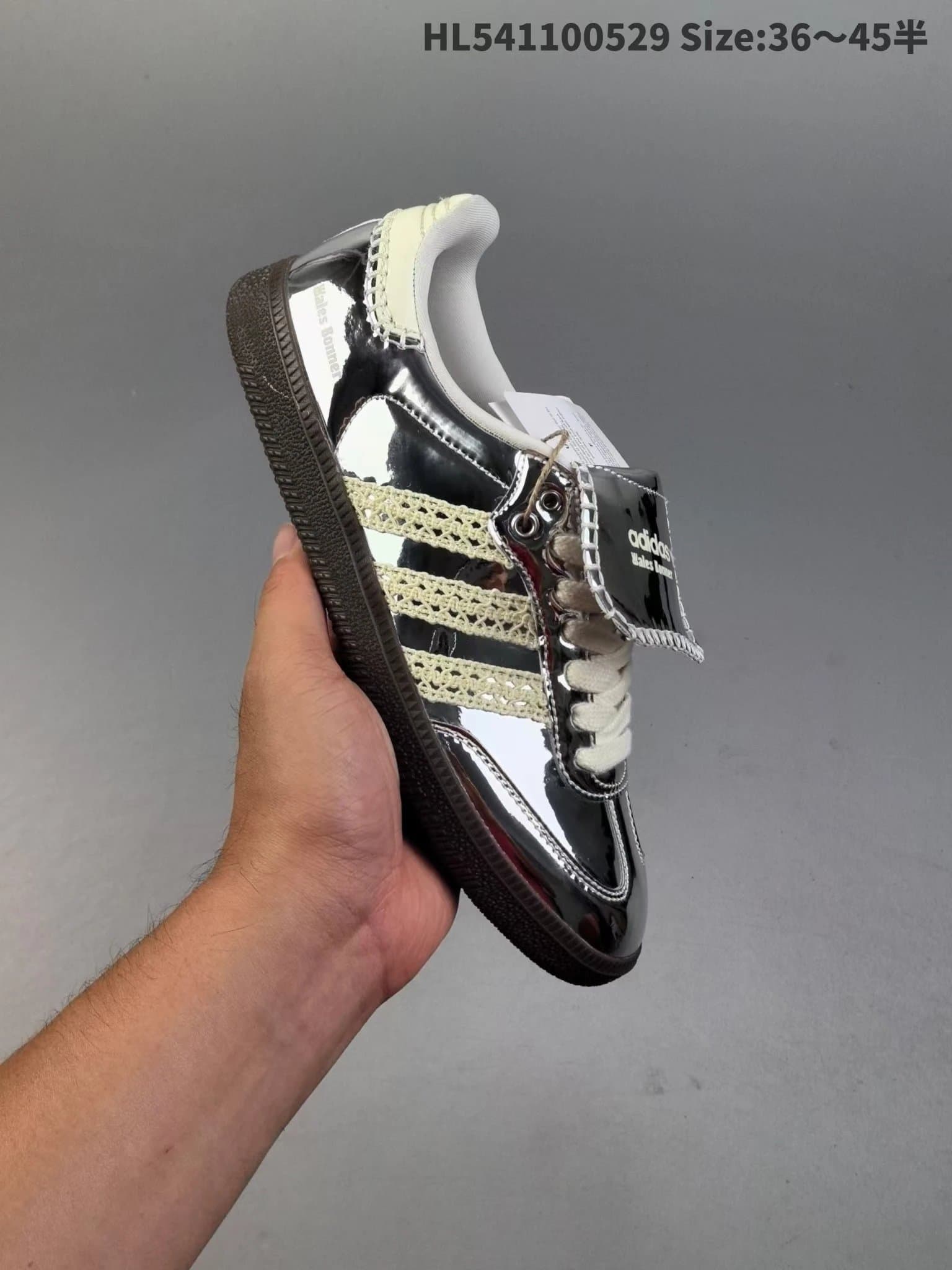 Adidas Samba White Red — 008