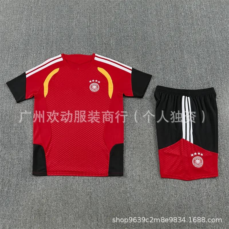 Spain National Team Kit Home — 2627短袖德国红色