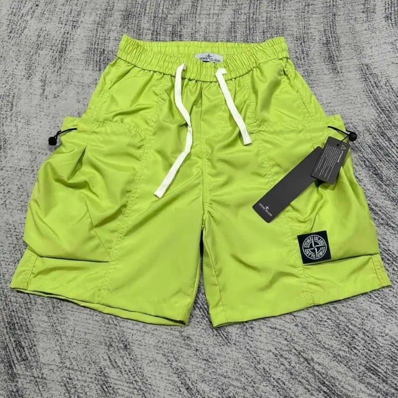 Stone Island Track Shorts Compass Patch — 1017035CC