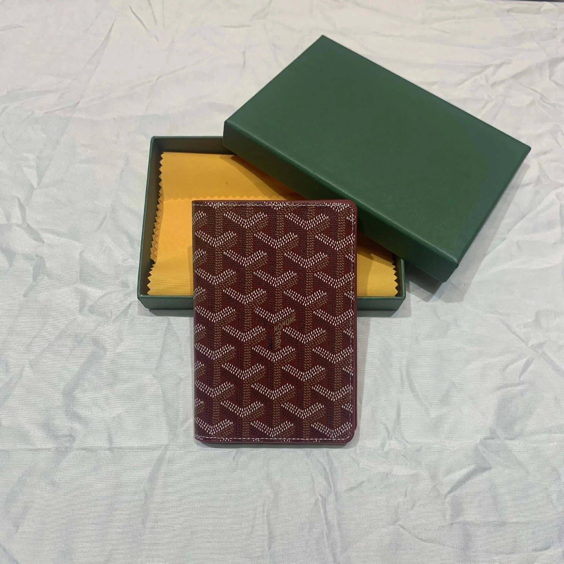 Goyard Saint Louis White Chevron — 005（14cm*9cm）