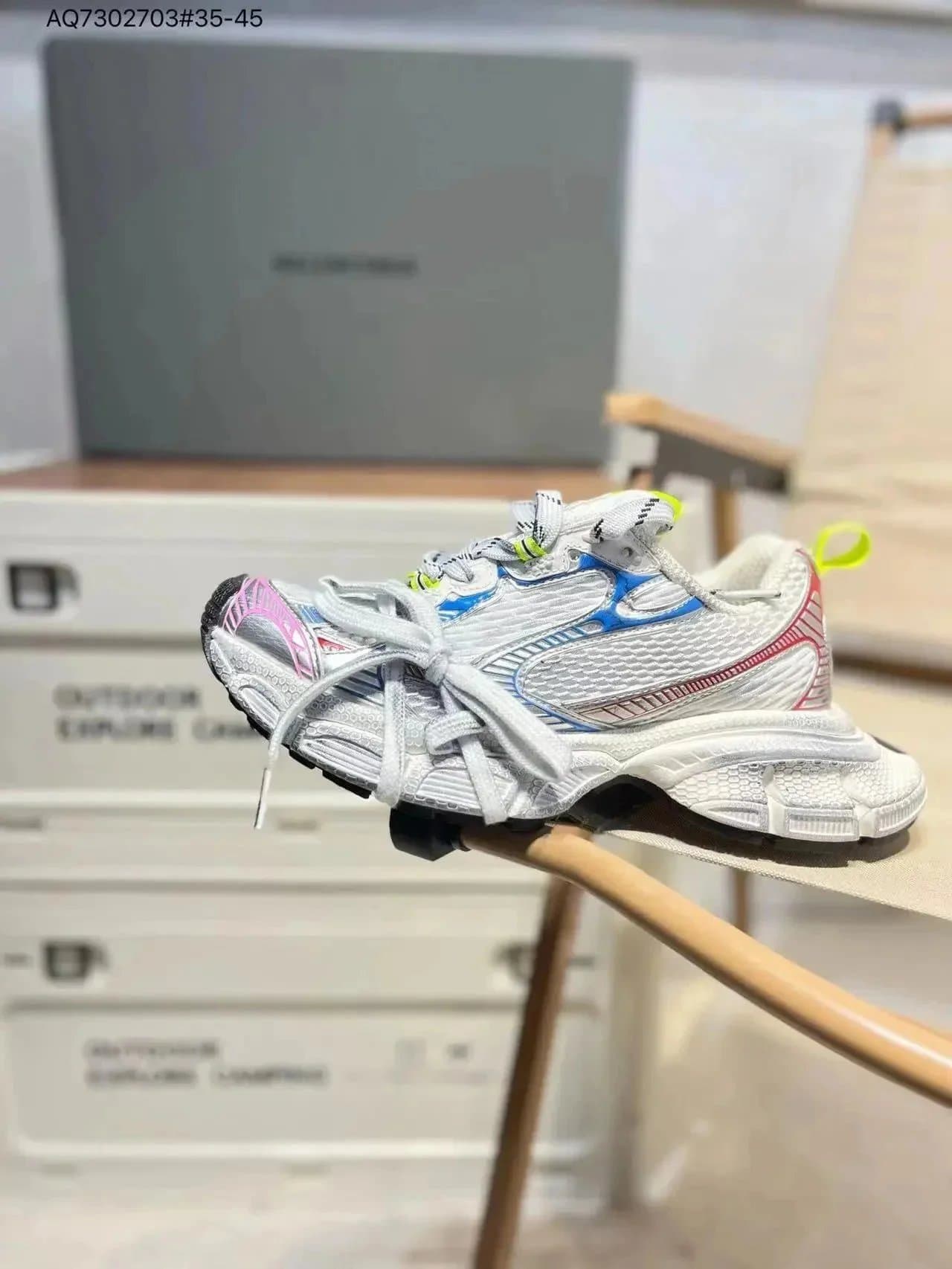 Balenciaga Triple S Black Silver — 16