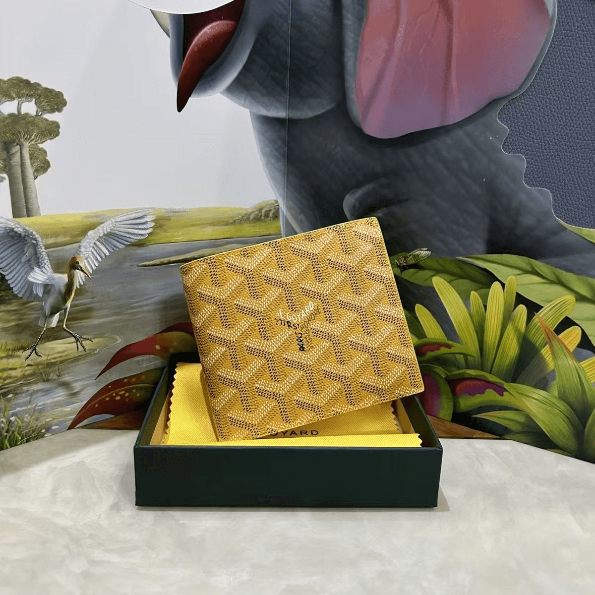 Goyard Card Holder Saint Louis Pattern — 18