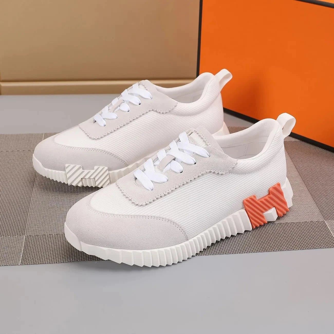 Balenciaga Speed Trainer Black White — Hermès 7
