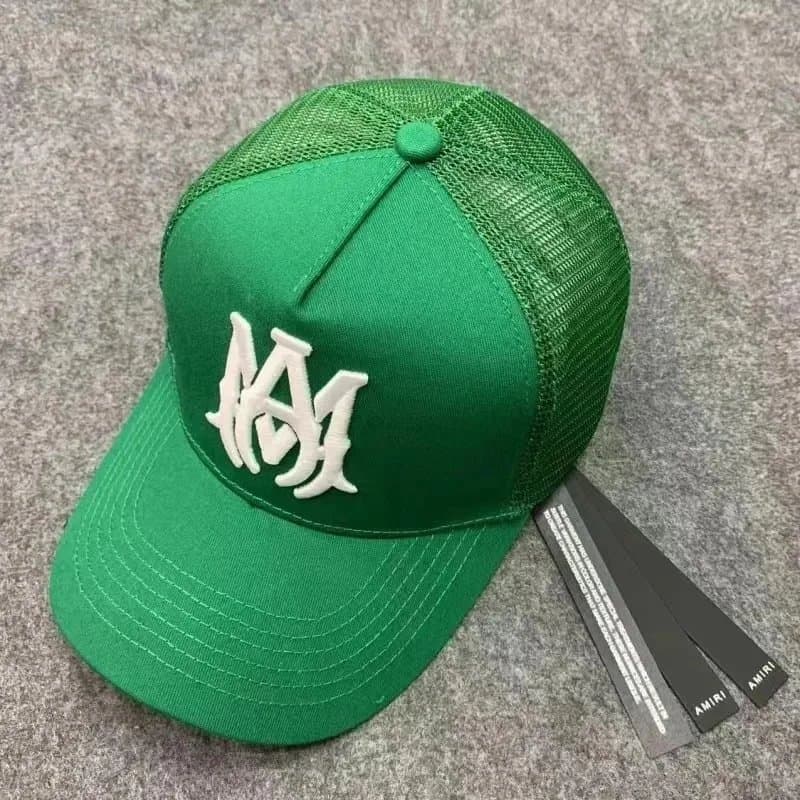 Amiri Baseball Cap AM Logo — 调节 · 29