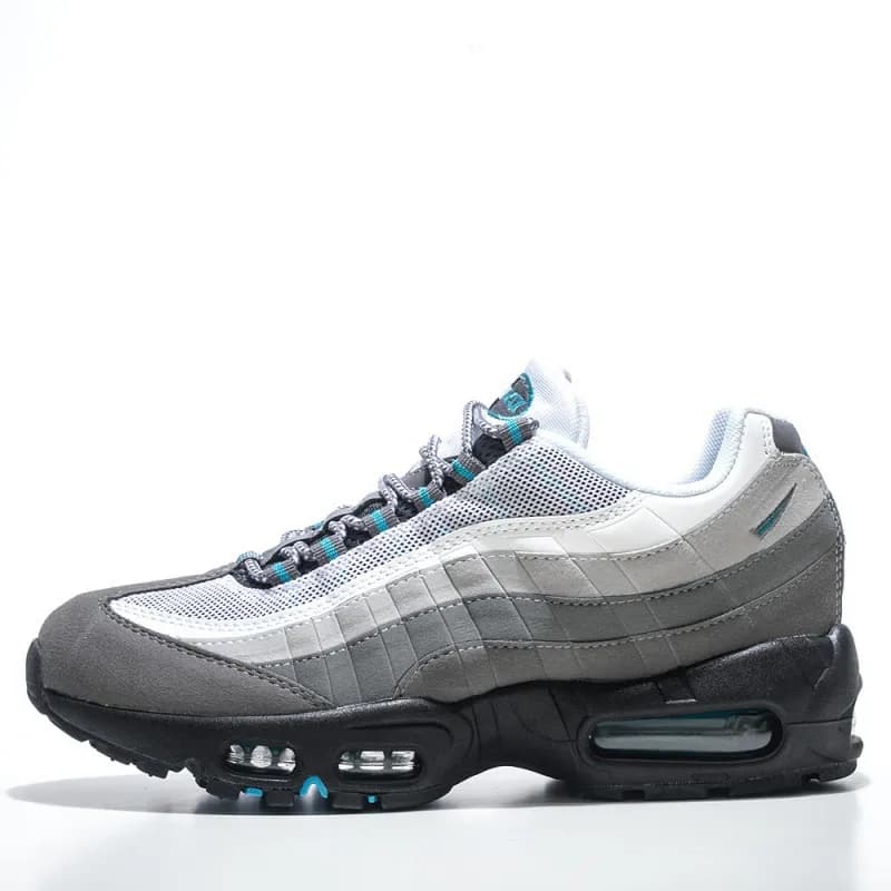 Nike Air Max 95 Triple White — 浅灰黑玉勾