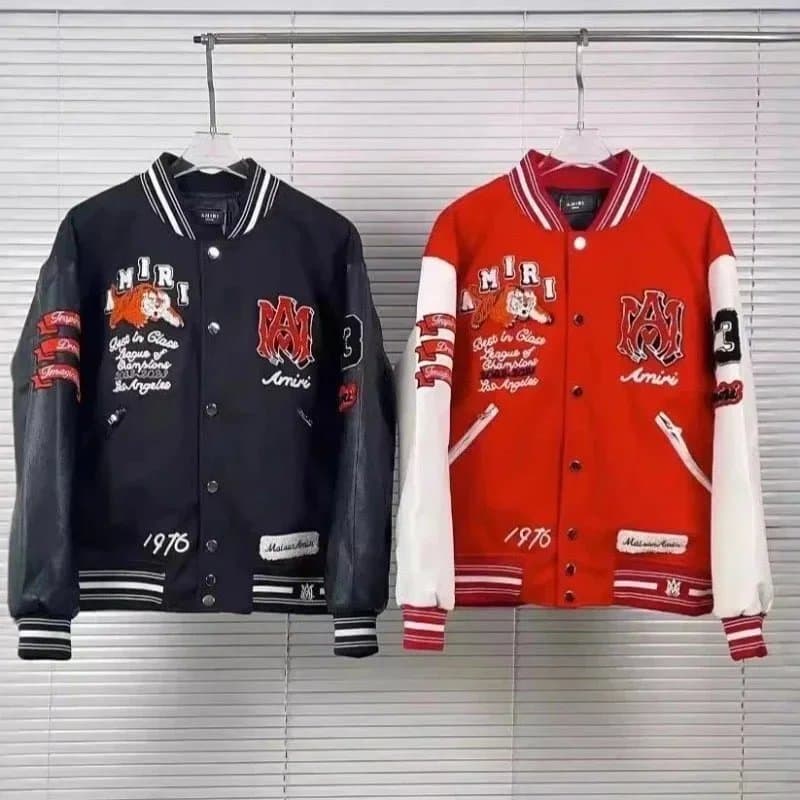 Amiri Varsity Jacket Embroidered Logo