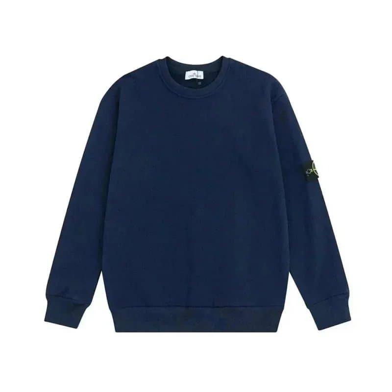 Stone Island Crewneck Sweatshirt Solid Color — STD-31