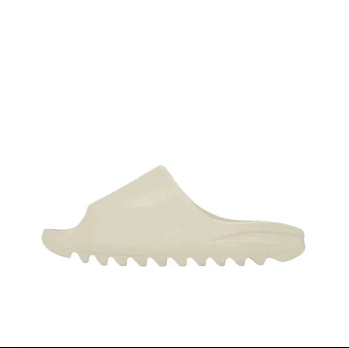 Yeezy Slide Bold Blue — New Bone 雾面 骨白 FZ_5