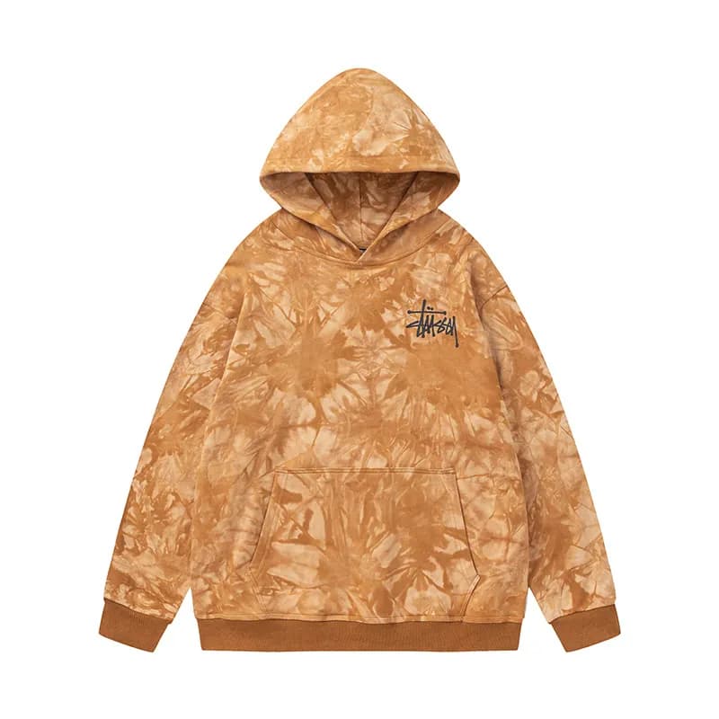 Stüssy Hooded Sweatshirt Tie-Dye