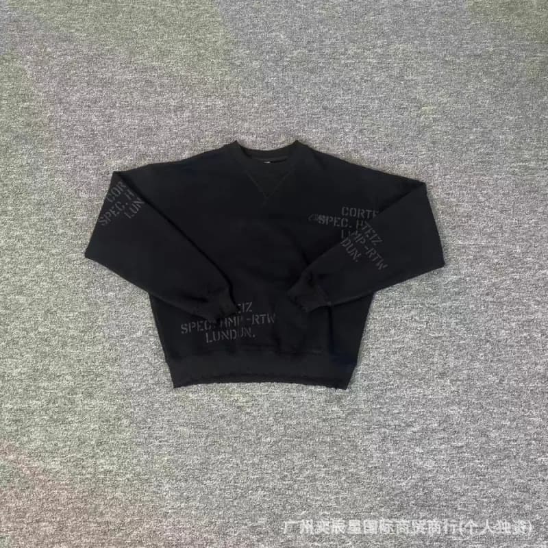 Corteiz Cruisez Sweatshirt Ship Graphic — 789黑色