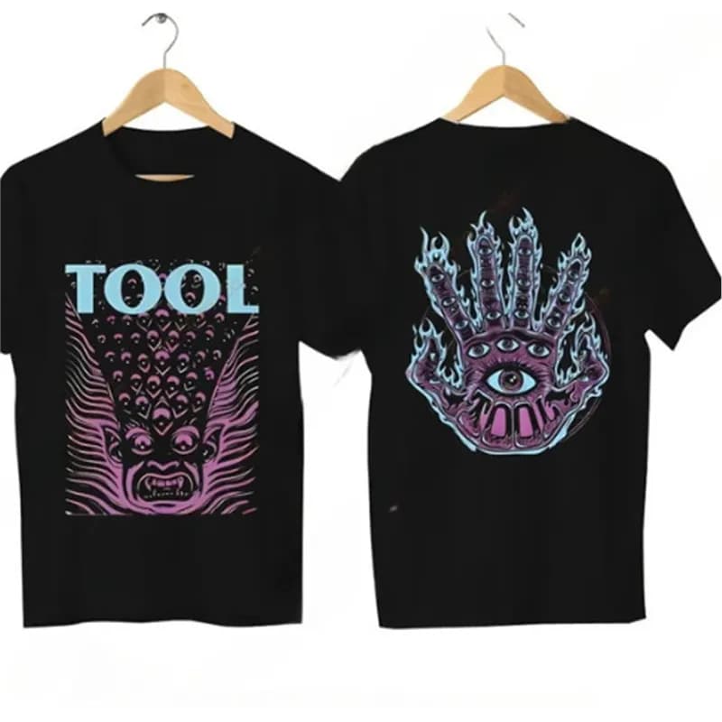 Graphic T-Shirt Tool Band Print