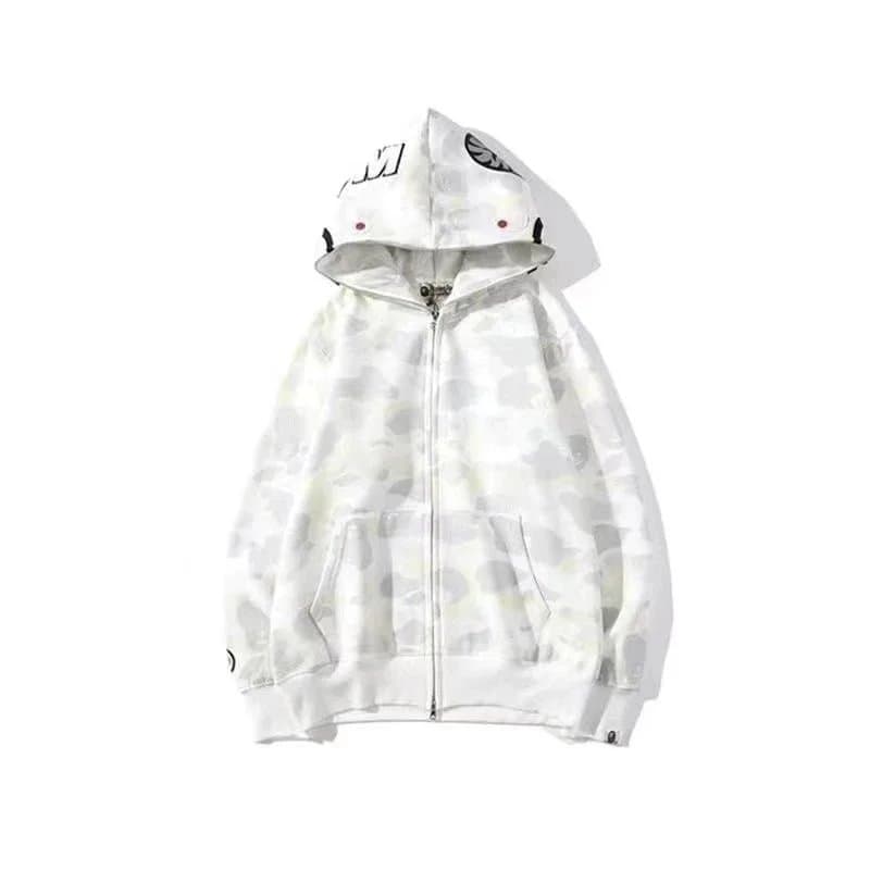 BAPE Full-Zip Hoodie Camo Print
