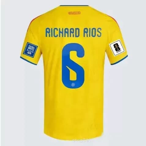 MLB Memphis #10 Jersey FIFA World Cup Patch — 哥伦比亚主6