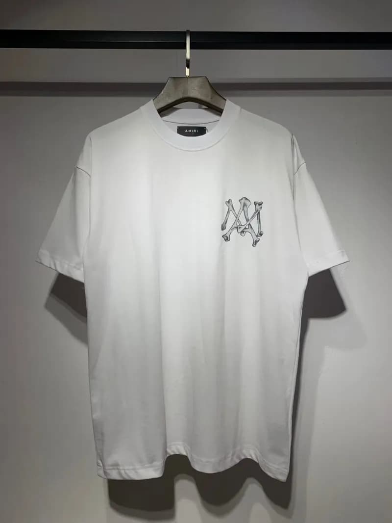 Amiri Graphic Tee Bone Logo